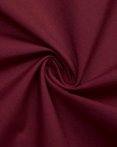 Image of J.VER Men's Short Sleeve Dress Shirts Stretch Stain Shield Casual Button Down Shirts Solid Formal Shirt