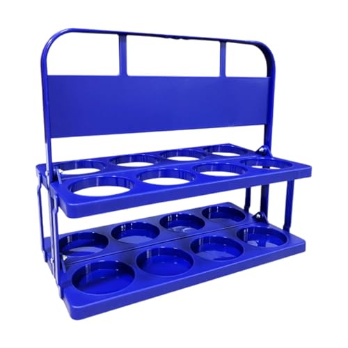 Porte-bouteille de foot perfeclan bleu pour gourdes et bidons d'eau de comptoir