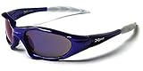 X Loop High Profile Runners Cycling Sunglasses (Blue)