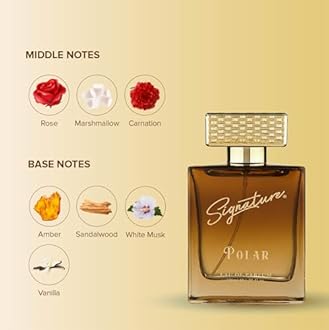 Signature Aura Polar Parfume 100ml | Floral Fruity Gourmand Scent Eau De Parfum | Unisex Luxury Long Lasting Perfume For Men & Women | EDP Fragrance for Gift | Ideal for Every Occasion | Notes: Fruity