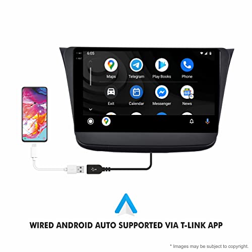 Image of 9 Inches Advanced Car Radio Receiver Android 10 System for Maruti Suzuki Wagon R (2019 to Present) with 2GB /16GB RAM & ROM with Apple Carplay and Android Auto