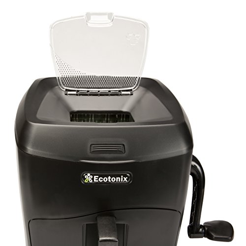 Image of Green Cycler - Kitchen Compost Starter, Bin & Shredder, Black