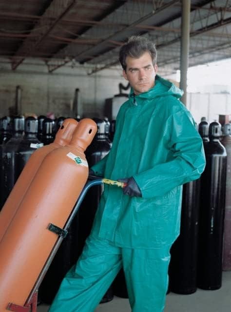 MCR Safety Dominator Series Jacket with Zipper Front and Bib Pants, 42mm PVC/Poly/PVC, 3882X9