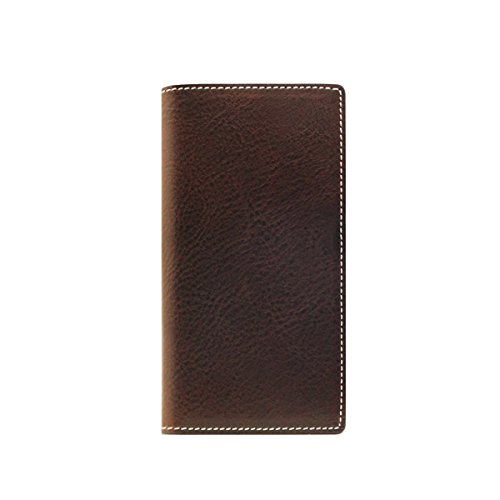 SLG Design iPhone SE ケース カバー Minerva Box Leather Case ブラウン 手帳型 本革 アイフォン カバー iPhone SE / 8 / 7