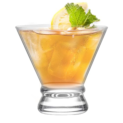 szaluyk Verres à cocktail Margarita – 200 ml – Verres à vin transparents pour café, réunion de famille, boîte de nuit, maison, bar