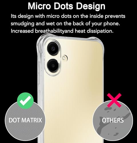 Image of REALCASE Silicone Samsung Galaxy A07 Back Cover Case, Scratch Resistant Protective Crystal Clear Transparent Shock Proof Bumper Back Cover Case for Samsung Galaxy A07