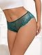 comeondear Damen Unterhosen Spitze Panties Große Größen Brazilian Slips Hipster Dessous Sexy Unterwäsche für Mollige Frauen Curvy String Tanga Erotische Höschen Reizwäsche Thong Women(Grün,XXL)