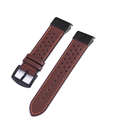 Bracelet cuir Garmin Fenix 7 remplacez le silicone pour éviter les allergies