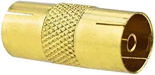 DIGIFLEX TV Aerial Connector RF Coax Cable Lead Adaptor Female to Female - Coaxial F Type Connector