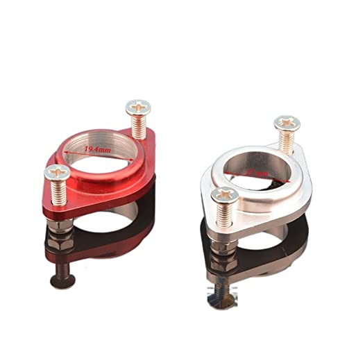 DingMotuo Aluminum Exhaust Pipe Stern Fastening Mount 17.5mm/19.4mm For Rc Boat (Size : 17.5mm)