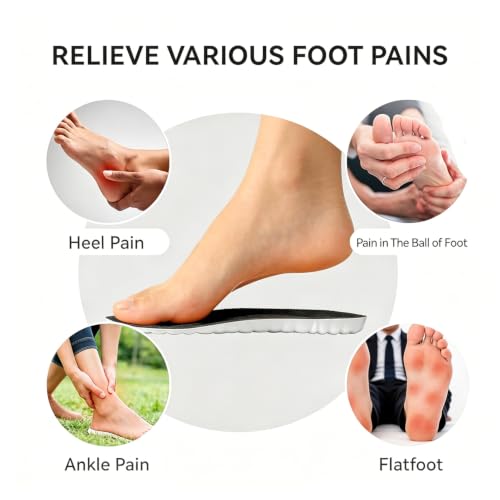 Image of 4D Cloud Steppers Insoles for Men Women, Memory Foam Work Boot Inserts