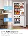 COMFEE' 174L Freestanding Fridge Freezer, Low Frost, RCB169WH2(E)