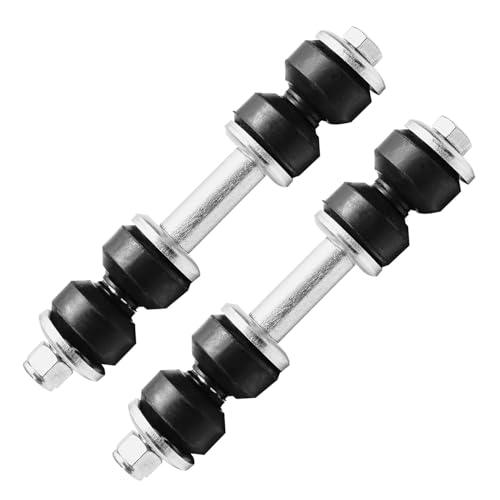 Image of Detroit Axle - Front 6pc Control Arms Kit for 06-11 Buick Lucerne Cadillac DTS, 2 Lower Control Arms w /Ball Joints 2 Outer Tie Rods 2 Sway Bars 2006 2007 2008 2009 2010 2011 Replacement