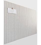Slated Felt Bulletin Board Tiles | Cork Board Alternative for Walls | Wall Panels for Office & Ho...