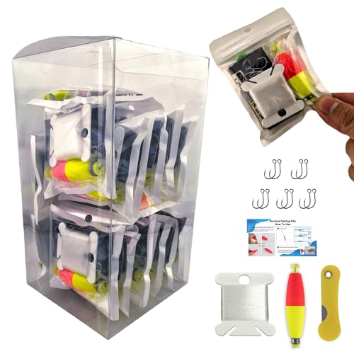 Mini Survival Fishing Kit for Camping and Hiking