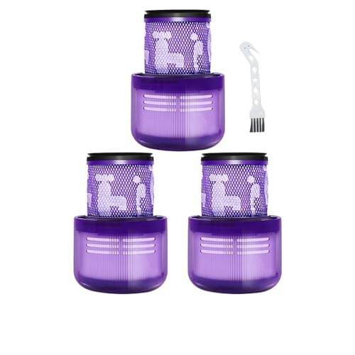 Hepa tB^[ADyson V15 SV15 V11 Torque Drive V11 Animal SV14 V15 Detect R[hX|@ɑΉ(3Pcs Purple)