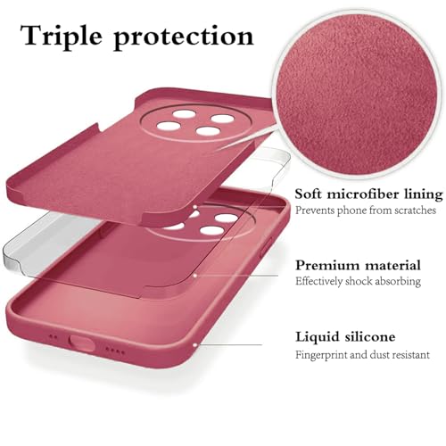 Coque Honor Magic 7 Lite antichoc mince protection rouge - 7