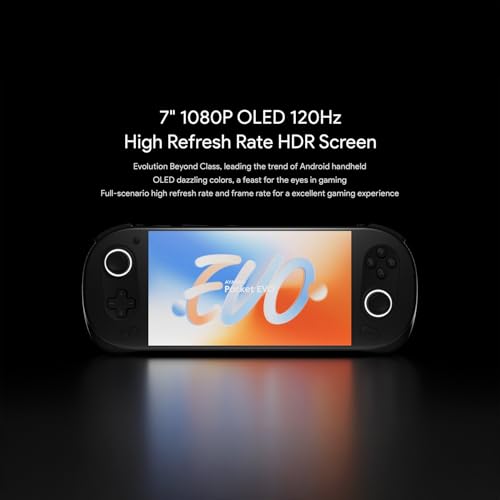 AYA NEO Pocket EVO Android Consola Portátil para Gaming - 8GB de RAM, 128GB de Almacenamiento, Pantalla OLED de 7" a 120Hz, Snapdragon G3x Gen 2, Controles con Sensor Hall - imagen 3