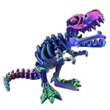 Laroal Dinosaurier-Skelett-Modell, 3D-gedruckte Dinosaurier-Skelett-Ornamente,...
