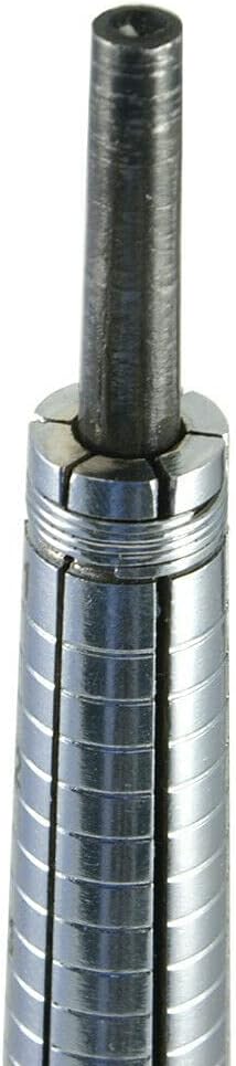 Close-up of the expanding mandrel