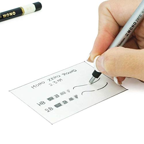 Tombow Mono Zero Eraser, Round 2.3Mm #TOP1