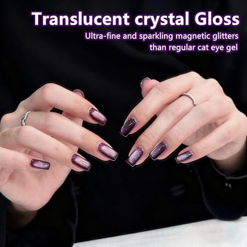 Set de Esmalte de Gel Cat Eye 6 Piezas con Imán miniatura 2