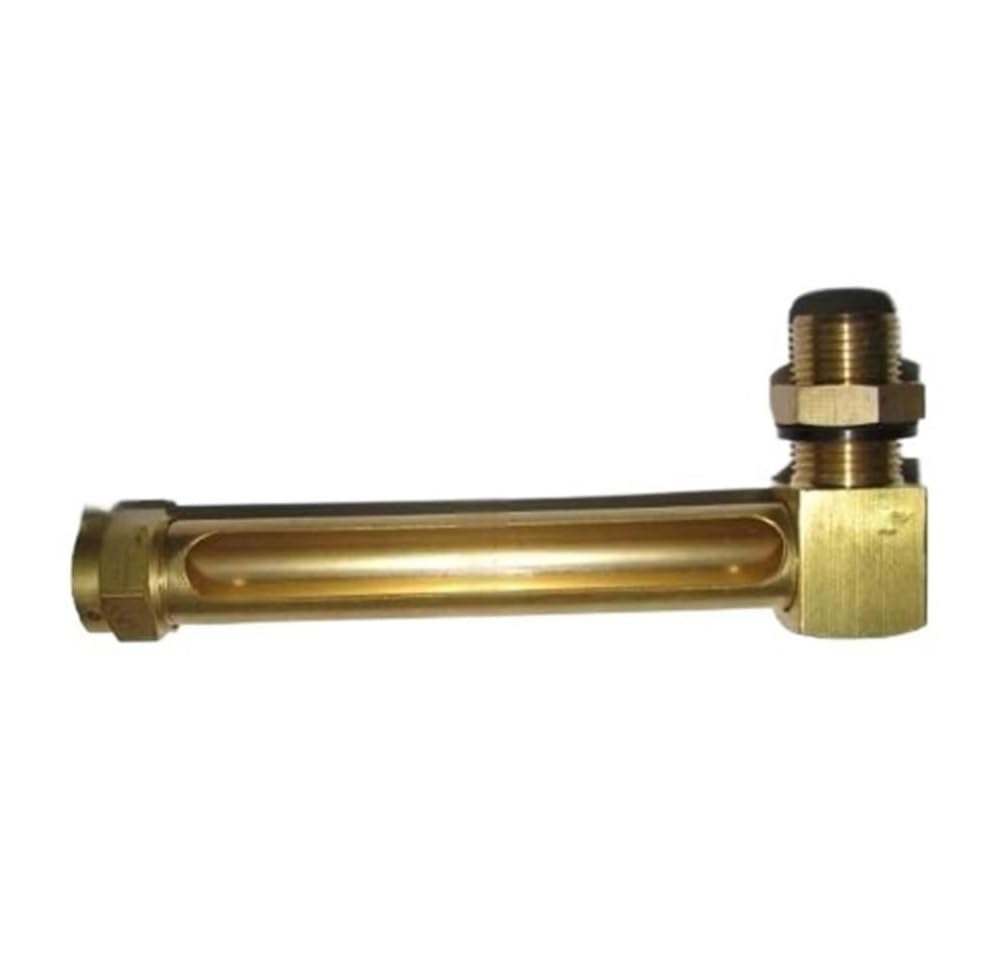 Jauge niveau huile laiton G3/8 BSP indicateur fileté mâle 5cm L