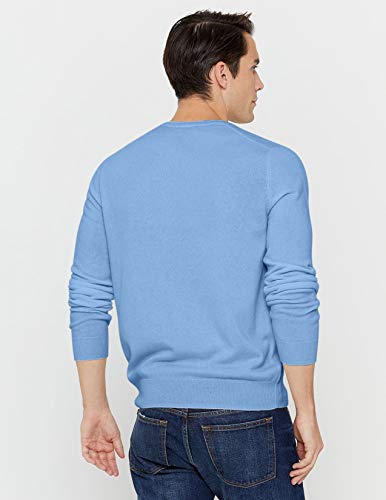 State Cashmere Men's Essential V-Neck Sweater 100% Pure Cashmere Classic Long Sleeve Pullover3