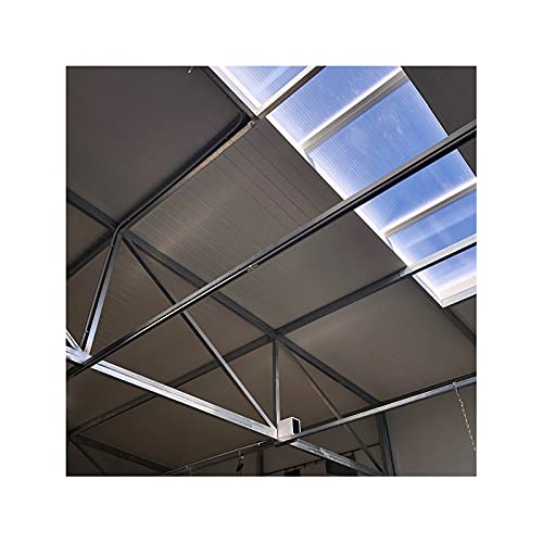 Placa o panel de policarbonato celular - 6mm (Transparente) (Policarbonato, 200x105cm)