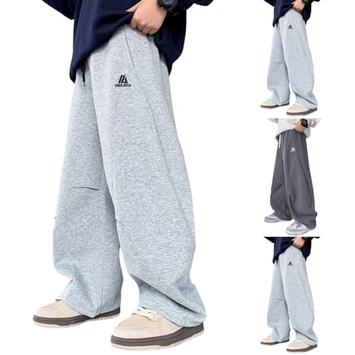 Pantalon de jogging pour garçons ample et robuste contre l'usure quotidienne