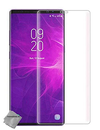 COPHONE® Pack de 2 verres trempé compatible avec Samsung Galaxy NOTE 9, film de protection écran Premium Anti Chocs et Casse, An