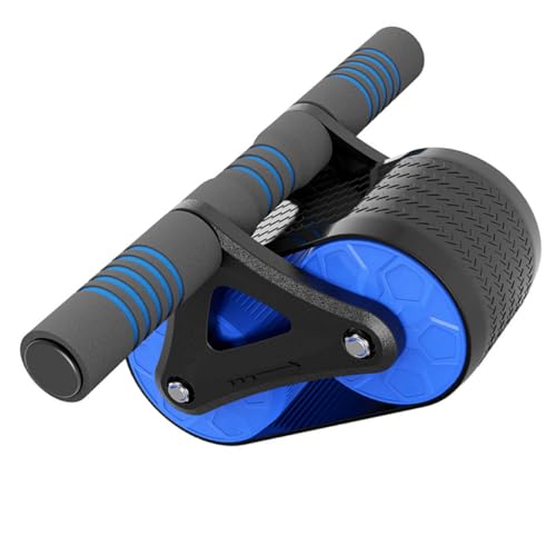 Entrenamiento abdominal con rodillo automático y rueda de fitness