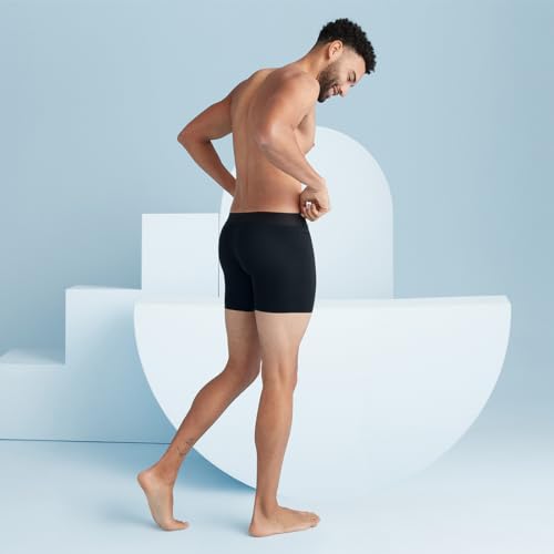 MeUndies – Men’s Breathe Boxer Brief w/Fly, Moisture Wicking, Anti Odor, Quick Dry Active – Men’s Underwear – 3 Pack3