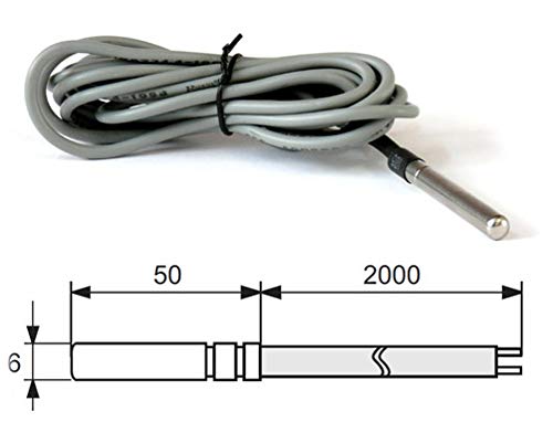 Temperatursensor Temperaturfühler ESCO ES10 ES10D SC20 SC20D ES11H DC20 DC20D