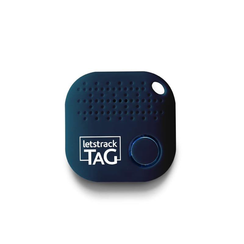 Letstrack Bluetooth TAG & Item Finder for Keys, Wallet & Luggage | Tracker | Battery Replaceable | Compatible with Alexa & Siri, iOS & Android Compatible (Pack of 3, Blue)-image-8