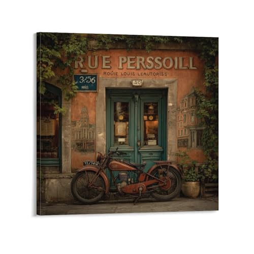 Canvas Wall Art for Living Room, Balcony Stories Modern Framed