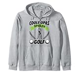 Coole Opas Spielen Golf Motiv für Golfer die es lieben auf dem Golfplatz Golf zu spielen. Ideales Motiv für Golfspieler die gerne mit dem Golfcar unterwegs sind und Golf Sprüche mögen.
