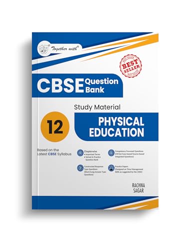 Image of Together with CBSE Question Bank Class 12 Physical Education (English Medium) for 2025-26 Exam (Chapterwise & Topicwise)