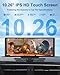 9.26'' Carplay Screen for Car with Netflix/TikTok, 3-in-1 Wireless Apple CarPlay, Android Auto & Android System Car Play Touchscreen, Built-in Apps, Split-Screen, WiFi/Hotspot Connectivity, GPS, Siri