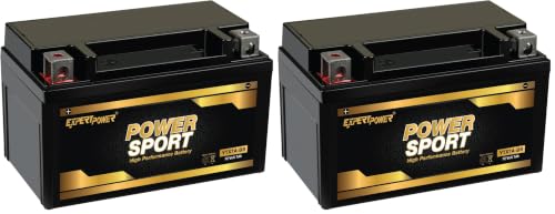 Image of ExpertPower YTX7A-BS - 12V 7Ah AGM Motorcycle Battery, for ATV, 4 Wheeler, 180 CCA Powersports Batteries, SLA Dirt Bike, Scooter, ATV Battery Compatible with People 150CC, QuadRacer 450CC (Pack of 2)