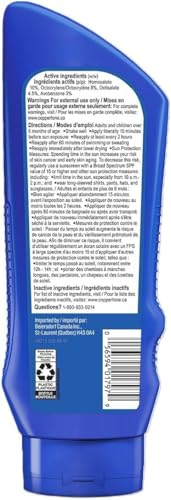 Coppertone Sport Sunscreen Lotion SPF 50, 4-in-1 Performance, Sweat and Water Resistant Face and Body Sunscreen Broad Spectrum SPF 50 UVA/UVB Protection, Oxybenzone Free, 207mL - Image 3