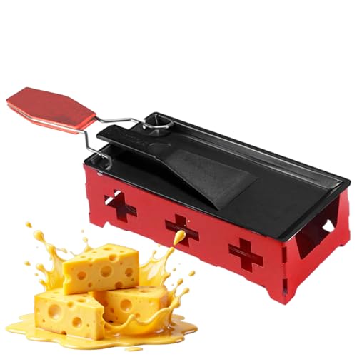 Plancha Raclette para derretir queso - Herramientas de parrilla para la cocina - Estufa para derretir queso Raclette - para cocina habitación estudiantil jardín camping picnic Terraza