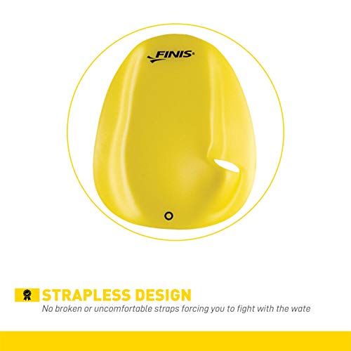 Finis Agility Palette da Nuoto, Giallo, M