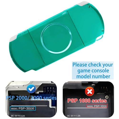 Image of OSTENT Battery Protector Cover Door Repair Parts Replacement for Sony PSP 2000 /3000 Color Green