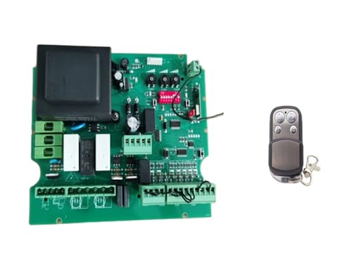 Motorización automática de puerta corredera, Tablero de puerta abatible/corredera, 220V CA MHz, modelo Nc for Motor Dual, tablero de Motor de puerta abatible/corredera(220V board 2 Remote)