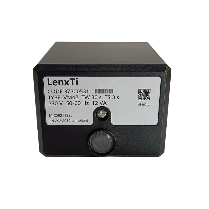 LenxTi Tipo VM42 Código 37200531 Controlador de quemador, sistemas de control automático para quemadores de tiro forzado para combustibles gaseosos