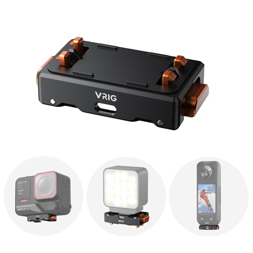 VRIG �R�[���h�V���[�A�_�v�^�[�}�E���g ���C�N�C�b�N�����[�X�t�� ���C�N�C�b�N�����[�X�A�_�v�^�[�}�E���g Insta360 X5/X4/X3/Ace/Ace Pro/Ace Pro2�ɑΉ�
