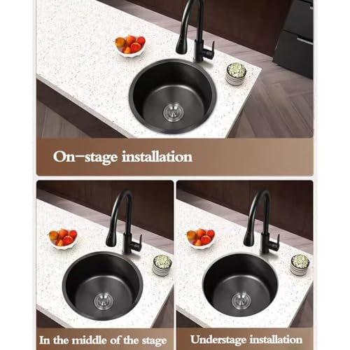 Évier de cuisine simple en acier inoxydable idéal balcon et studio