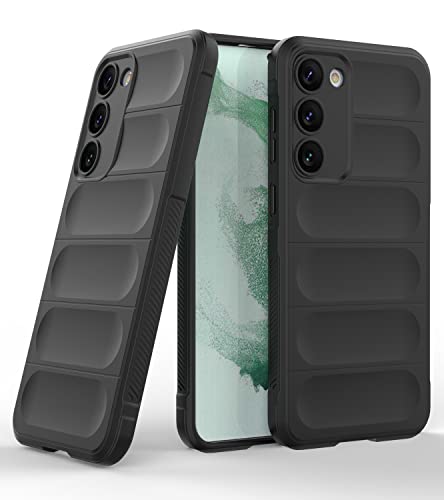 Image of Amazon Brand - Solimo Mobile Cover for Samsung Galaxy S23 Plus (Silicone Black)