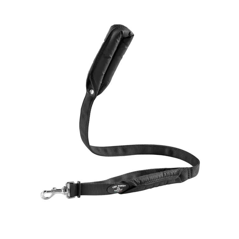 TRE PONTI GUINZAGLIO DOPPIO MANICO (NERO)